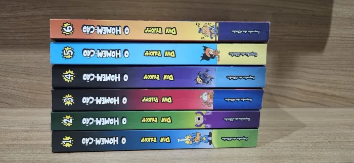 Livros Homem Cão - vol 1 ao 6, Muito bem cuidado, como novo