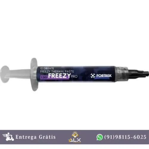 Pasta Térmica 10,5w/mk 1,5g Freemodelo: Freezy Pro *ENTREGA GRÁTIS*
