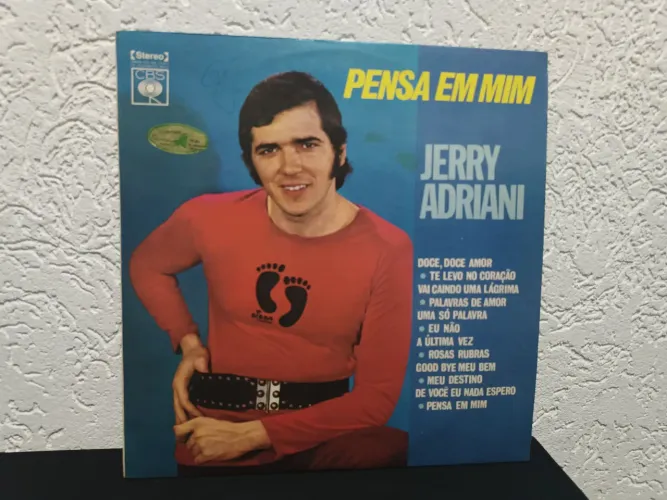 Jerry Adriani Pense em mim lp