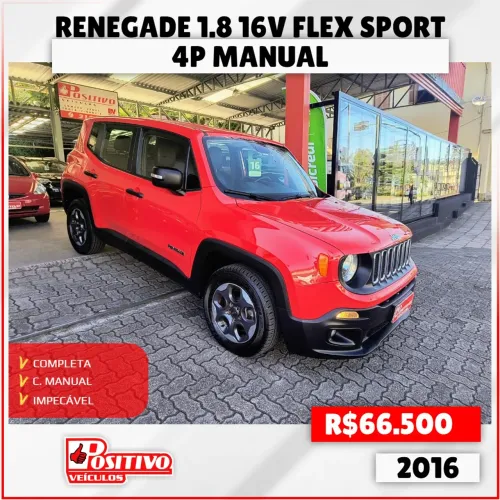 Jeep Renegade Sport 1.8 4X2 Flex 16V Mec. 2016