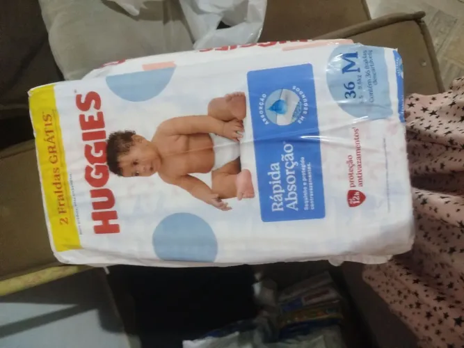 Fralda Huggies M