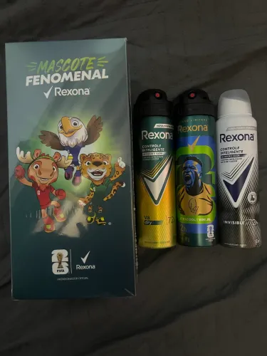 Mascote da copa do mundo 2026 +3 Rexonas