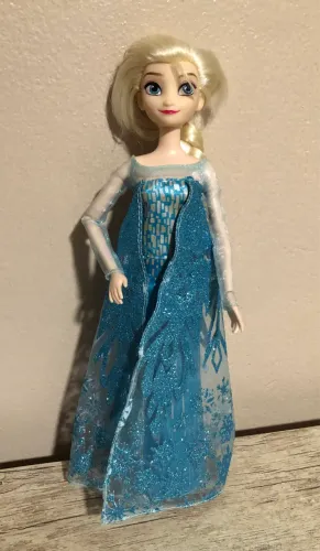 Boneca Elsa Disney store singing 