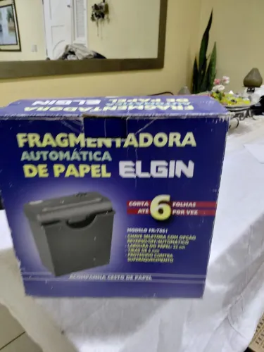 Flagmentadora de papel elgin