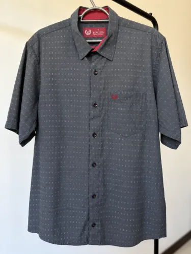 Camisa Masculina Magus Traditional Manga Curta Tam. 4