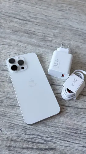 iPhone 15 Pro Max Branco 256 Gb Estado Novo<br>