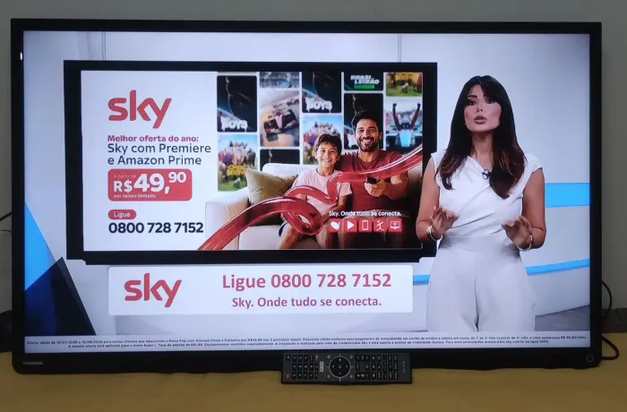 TV Toshiba 40 . Não é smart