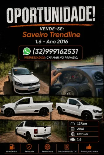 Volkswagen Saveiro Trendline 1.6 T.flex 8V 2016