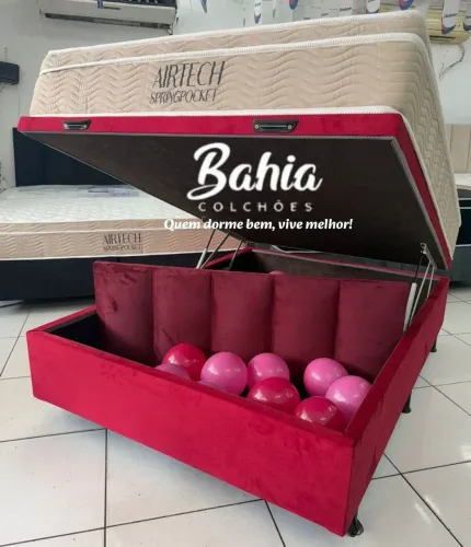 CAMA BAÚ COMPLETA