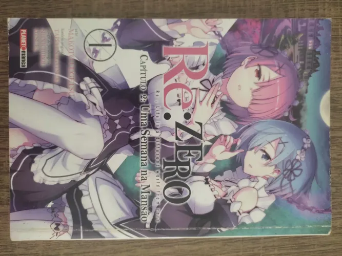 Manga Re:Zero Uma Semana na Mansão Vol.01