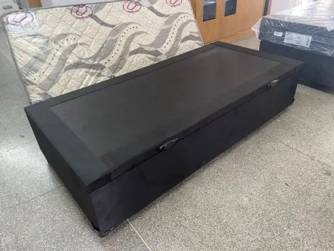 Cama box baú de solteiro