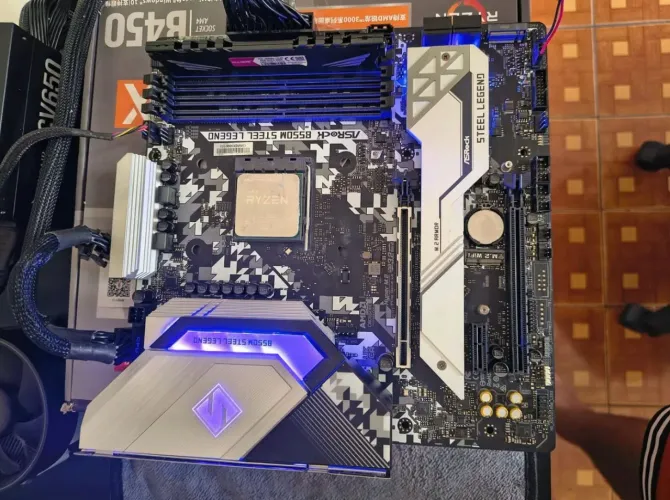 ASROCK B550 STEEL LEGEND