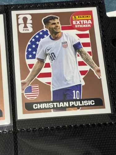 Figurinha Legend Extra Sticker Christian Pulisic Bronze