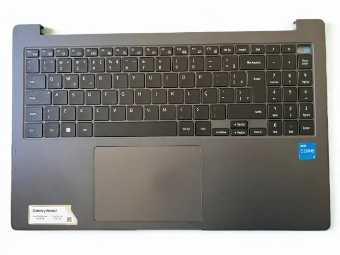 Teclado Samsung Galaxy Book2 Np550 XED Ba98-03281 Com Base