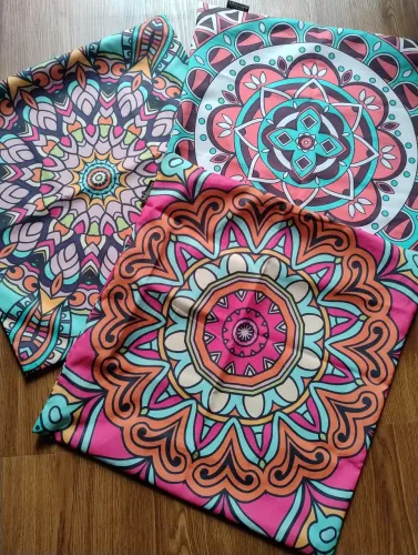 Capa para almofada - mandalas