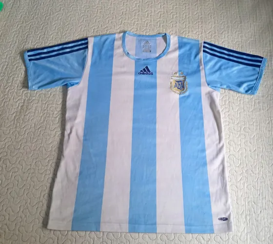 Argentina 2008-2009 Home Shirt - Large - Good Condition