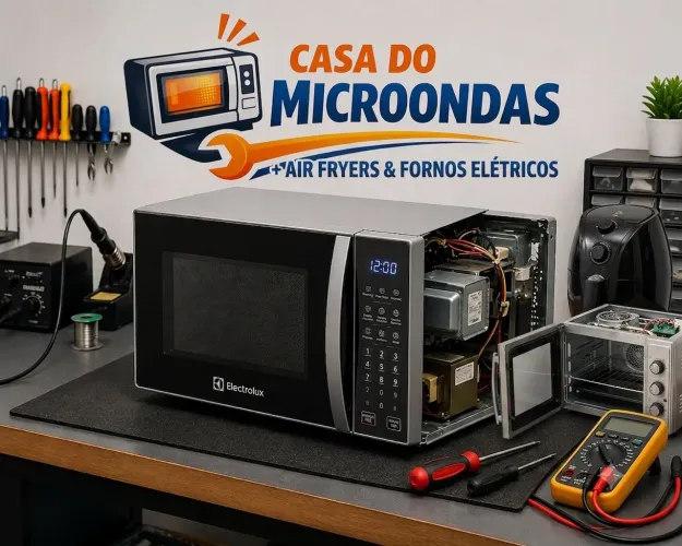 Microondas Forno Elétrico Air Fryer