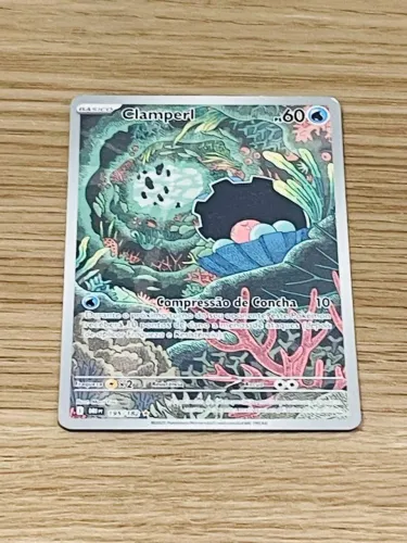 CARTA POKÉMON Clamperl (195/182)FOIL