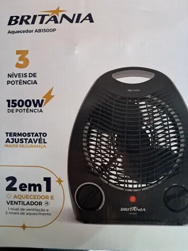 Aquecedor Britânia 1500w - 127V