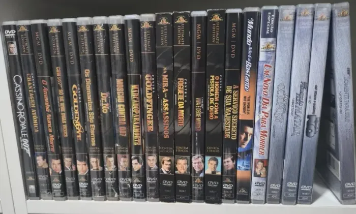 Filmes cleção do 007 - imperdível