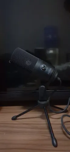 Microfone Fifine Preto K669B Series