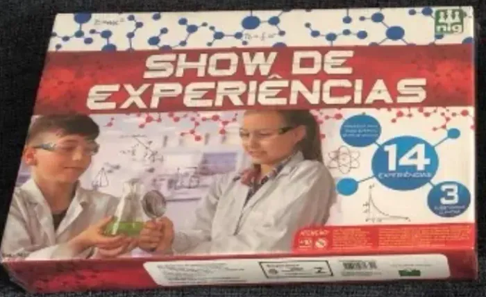 Jogo Show De Experiencias Cientista - Nig Brinquedos