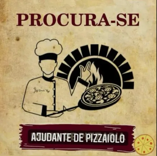 Precisa-se de Ajudante de Pizzaiolo Freelance com Experiência