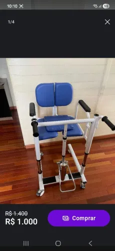 Cadeira de transporte de 2.000,00 por 400,00