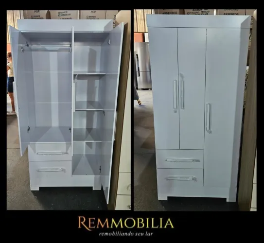GUARDA ROUPA NOVO / ENTREGAMOS MONTADO