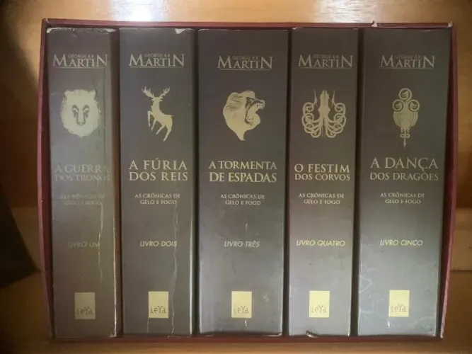 Box Livros Game of Thrones - Edição Colecionador