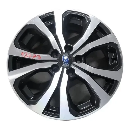 Roda R18 Subaru Forester 2021 Original A3772 C/ Detalhe Cinza