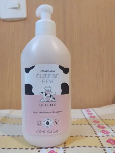 PRODUTO NOVO - Loção Hidratante Corporal Cuide-se Bem Deleite 400ml