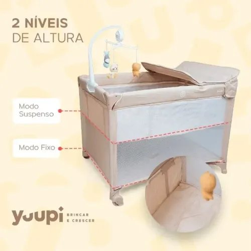 Berço chiqueiro novo na caixa