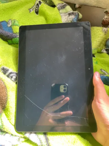 Tablet para a retirada de peças 