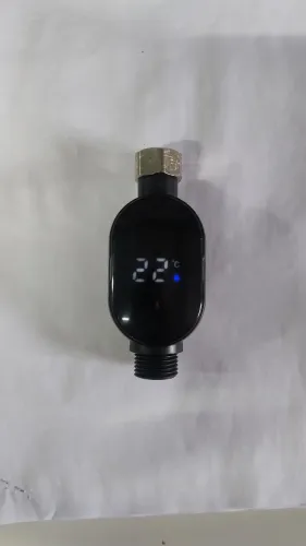 Adaptador Digital de Temperatura para Torneira Preto