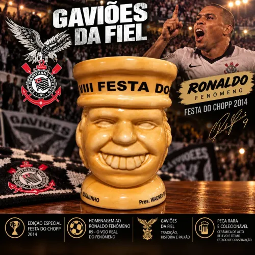 Caneca Cerâmica GAVIÕES DA FIEL 2014
