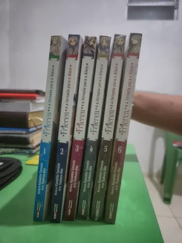 Mangá frieren - Volumes 1, 2, 3, 4 ,5 e 6 - (4 a 6 lacrados)