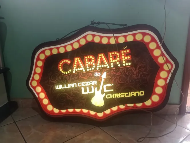 Vendo placa luminosa sertaneja 