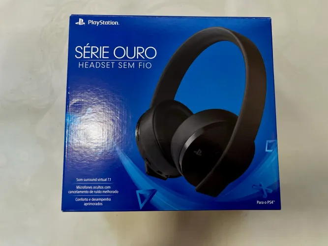 Headset PlayStation Série Ouro Wireless - Original PS4