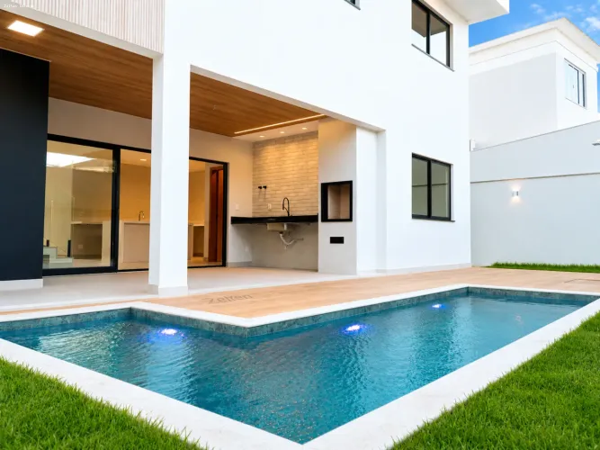Casa em Condomínio para Venda em Rio das Ostras, Alphaville, 4 dormitórios, 3 suítes, 4 ba