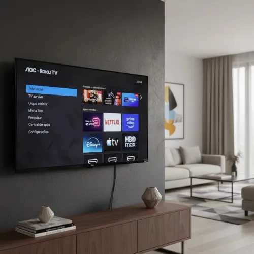 Smart TV AOC 43 WI-FI - perfeita, Sem Defeitos!