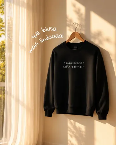 Blusa de moletom feminino