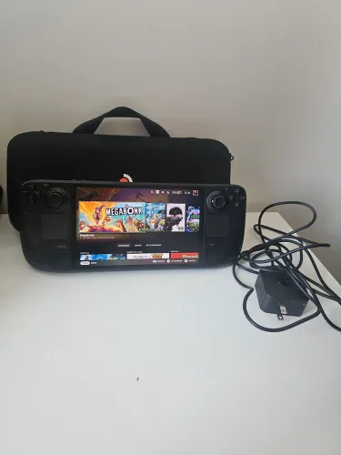 Steam deck oled 512gb em otimo estado