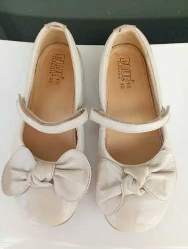 Sapatilha Blue em couro infantil 