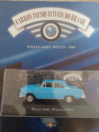 Miniatura do Aero Willys (1966) escala 1/43 R$100 reais
