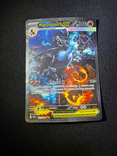 Carta Pokémon mega Charizard ex 