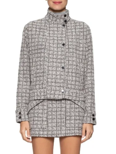 Jaqueta Tweed Animale G NOVA
