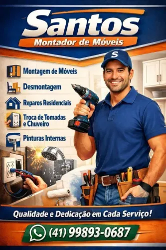 Montador de móveis e faz-Tudo