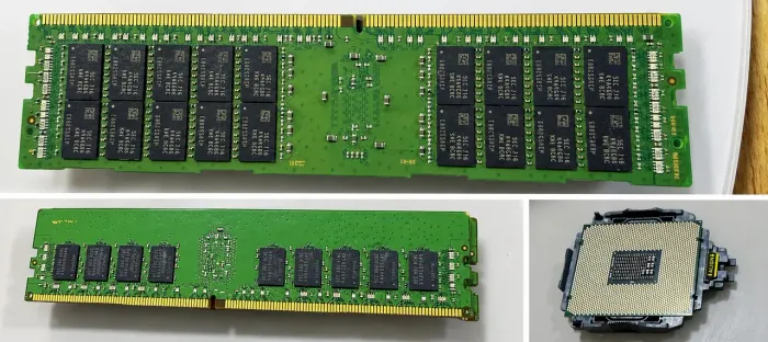 Kit memória + processador XEON