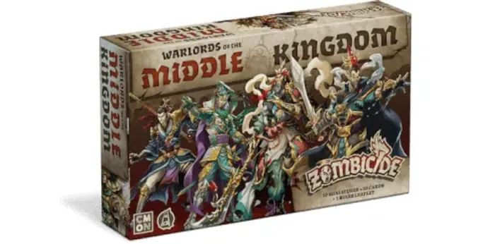 Zombicide: Warlords of the Middle Kingdom (Lacrado, importado. Em inglês. (Ed. KS Avalanch